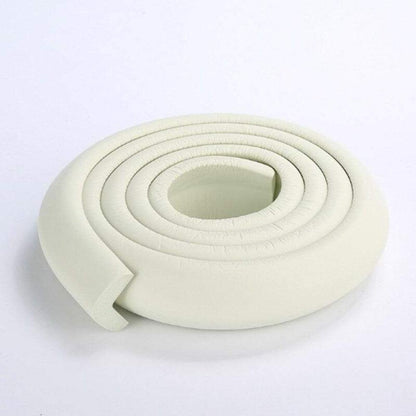 Pack of baby safety furniture corner and edge protectors, ready for home childproofing.