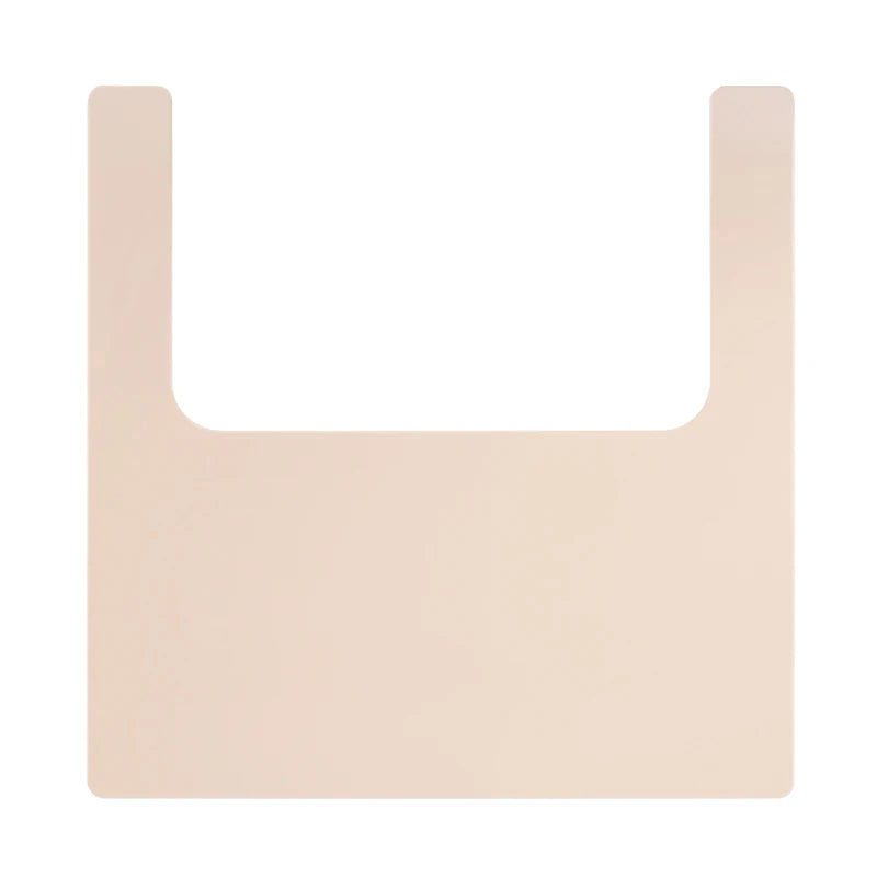 High chair silicone placemat with raised edges to catch spills, mess free