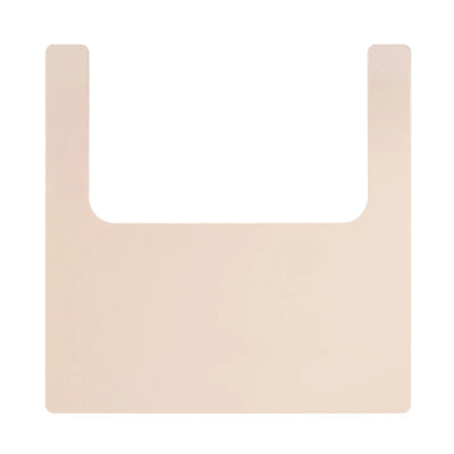 High chair silicone placemat with raised edges to catch spills, mess free