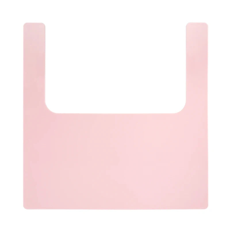 Flexible silicone baby feeding mat, rolls up for easy storage