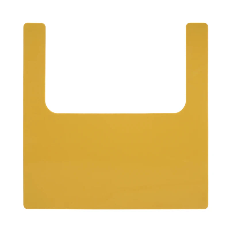 Eco-friendly silicone high chair placemat for infant feeding