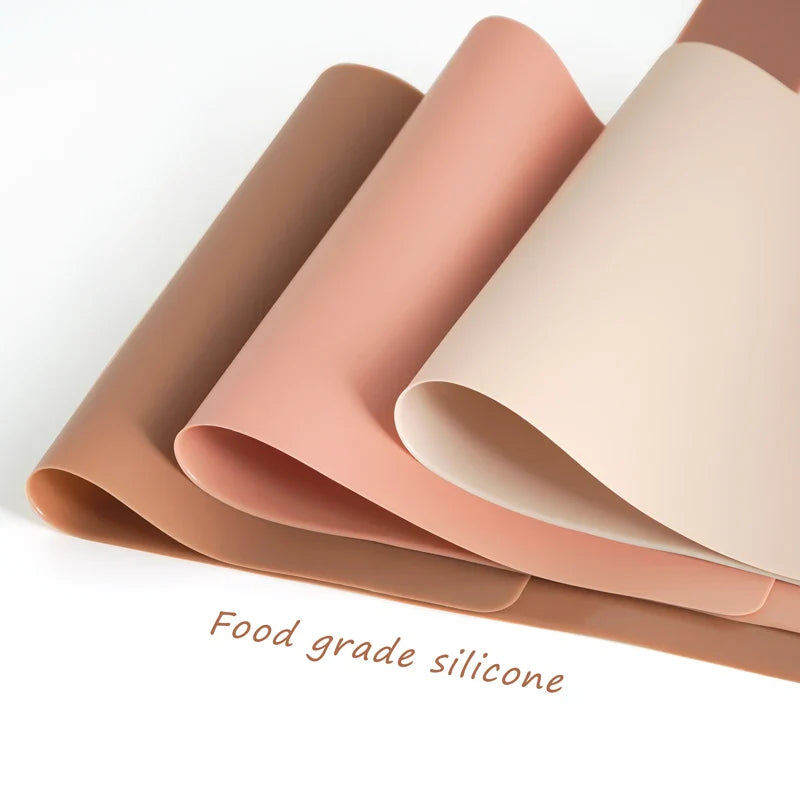 Silicone baby placemat in a cute animal shape for high chair fun