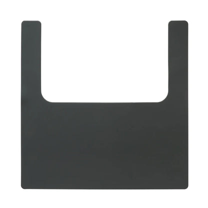 Pink silicone high chair placemat, easy clean baby feeding solution