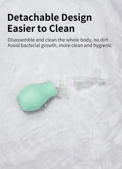 High-quality silicone nasal aspirator, durable infant care essentia