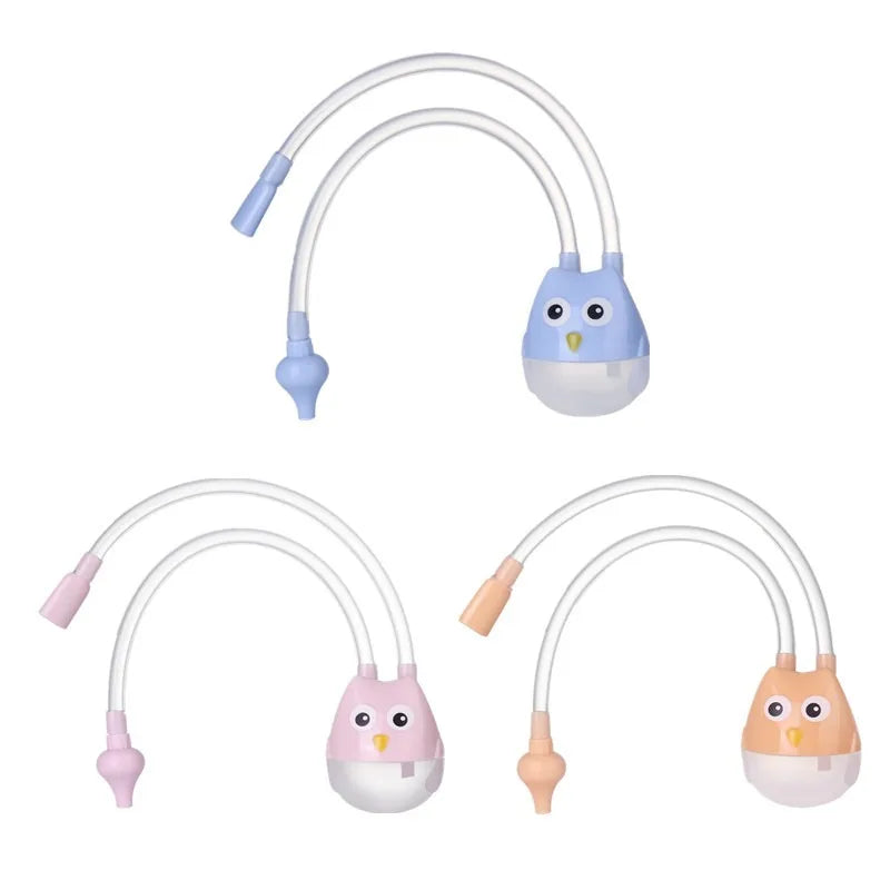 Baby Silicone Nasal Aspirator, soft and safe for newborns, effective booger remover