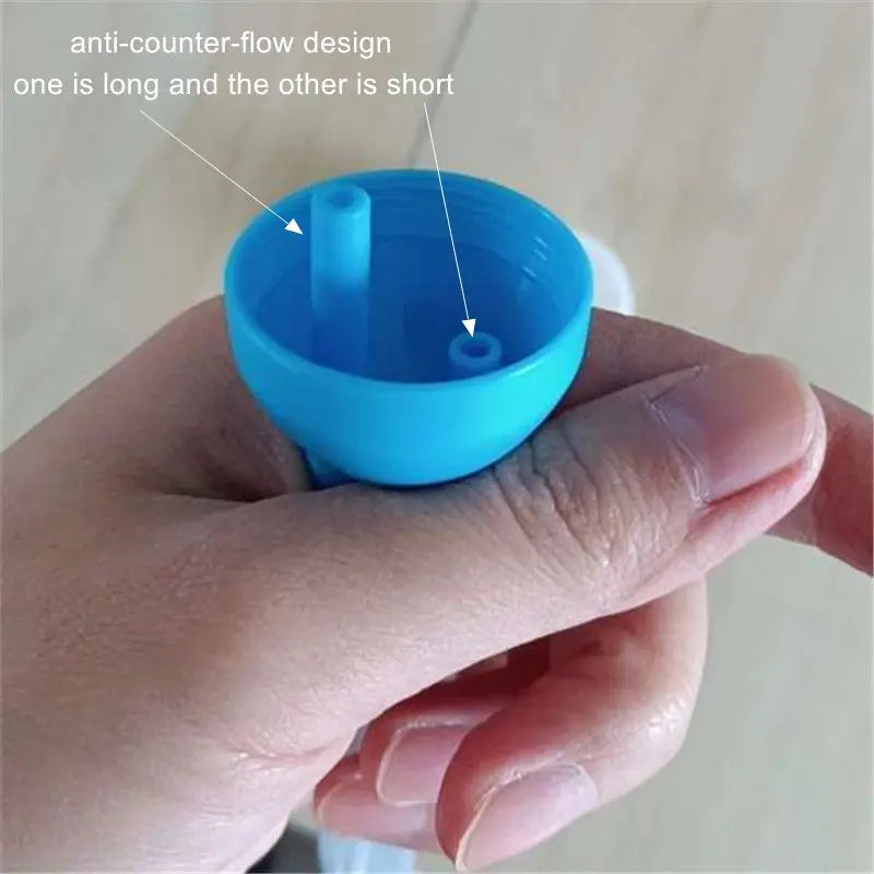 Sterilizable silicone baby booger remover, maintains high hygiene standards