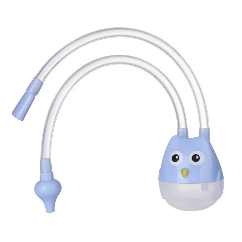 Newborn baby nasal aspirator, hygienic silicone for safe and easy booger removal