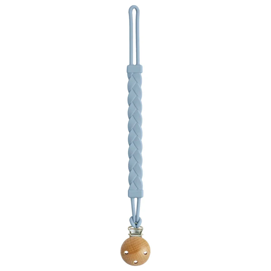 Multipurpose silicone baby clip for pacifiers & teethers, a must-have accessory.
