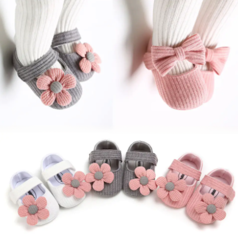 Baby soft sole anti-slip breathable shoes, ideal for infant first walkers, comfortable baby fashion.