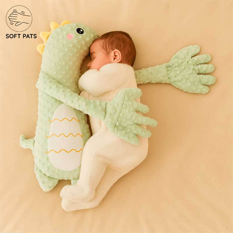 Soft baby doll for sleep, offering hugging and patting comfort for a serene infant experience