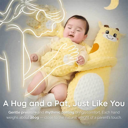 Sleep aid baby doll, perfect for soothing infants, with gentle patting motion for nursery comfort
