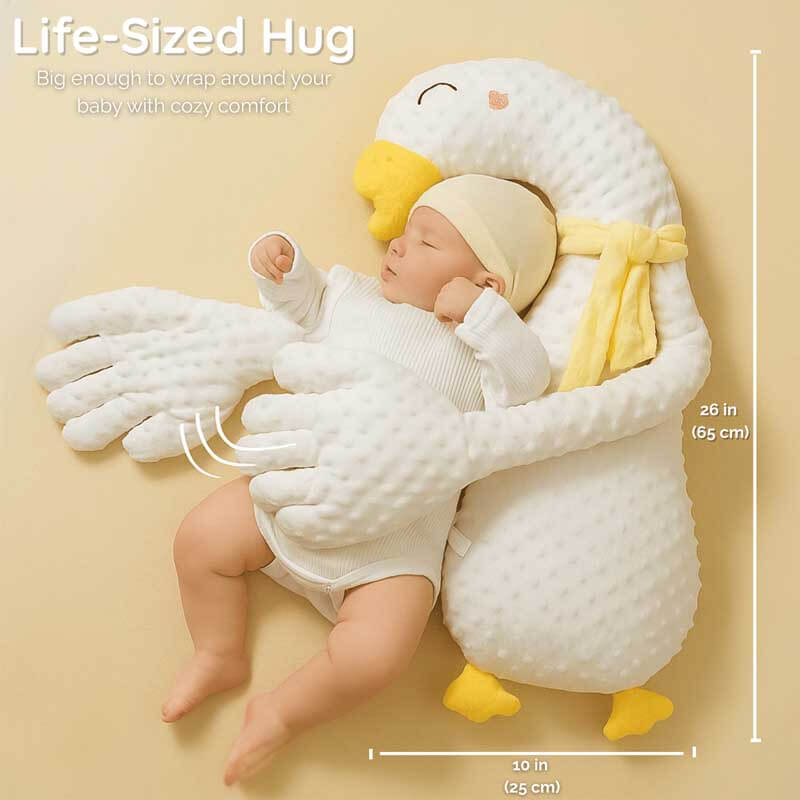 Cuddly baby soothing doll, designed to hug and pat, a comforting sleep aid for newborns