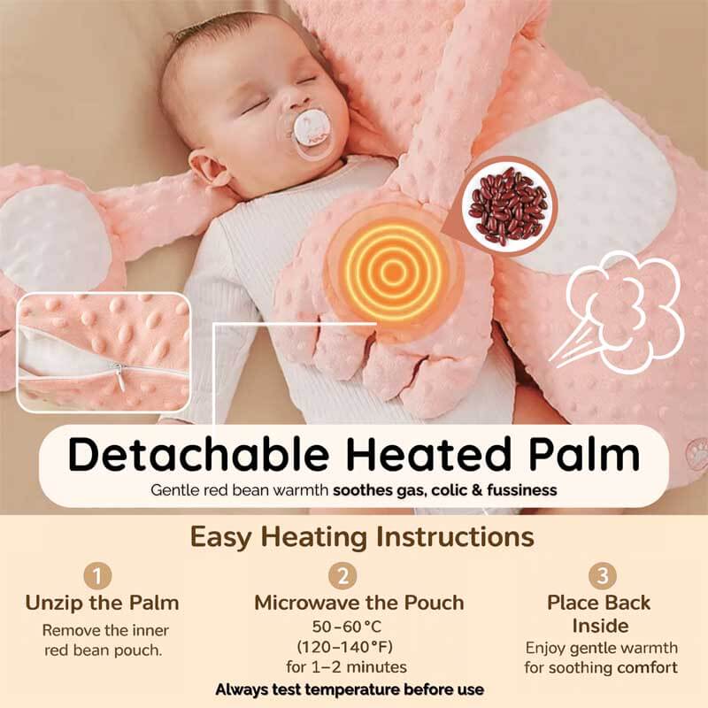 Infant sleep doll with soothing patting function, a soft and safe toy for baby's nursery