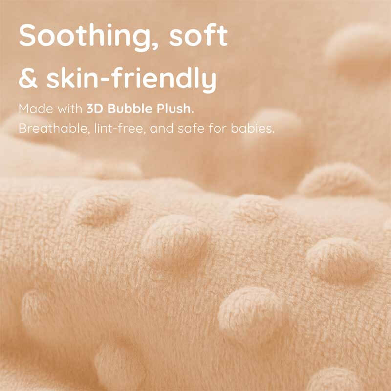 Nursery sleep aid doll for babies, features comforting patting and hugging for peaceful rest