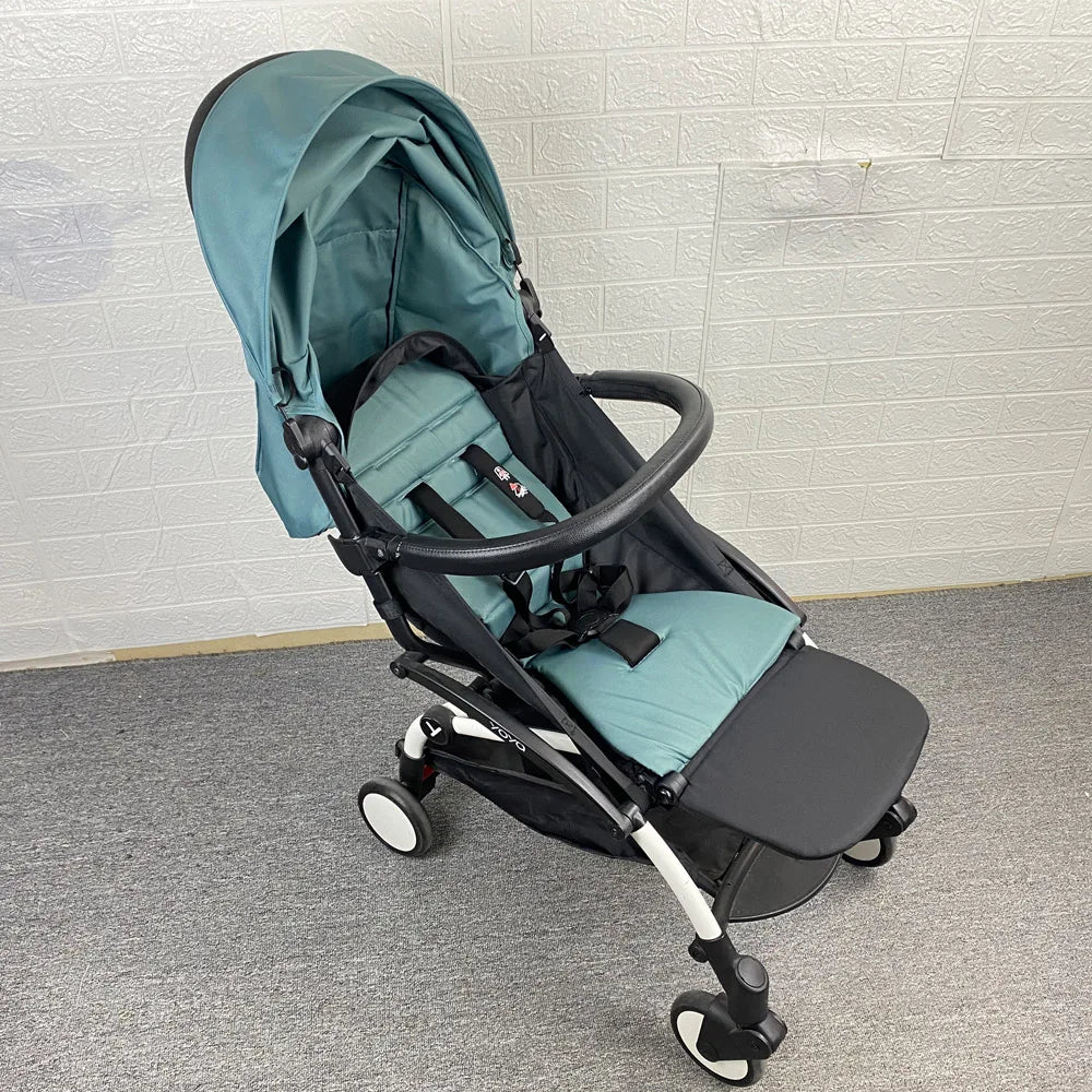 Parenting essentials: Stroller accessories set with durable footboard and comfortable handlebar