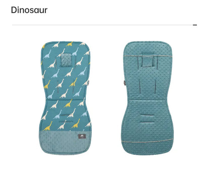 Lightweight baby stroller cushion, cotton & polyester for easy installation, toddler accessory.