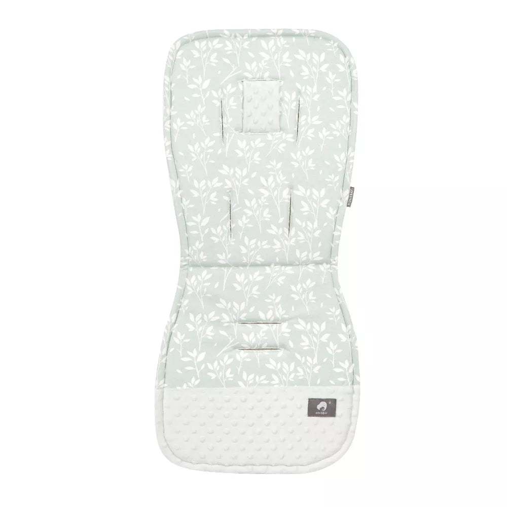 Polyester fill baby stroller cushion, soft and durable for toddler accessory, easy to clean.