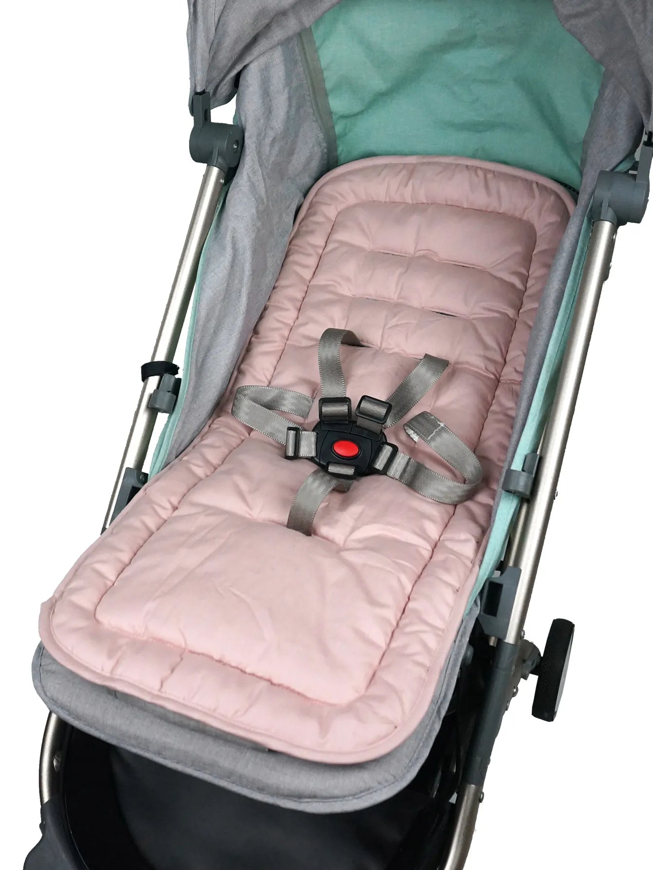 Baby stroller seat cushion, all-season cotton comfort pad for infant & toddler, universal fit
