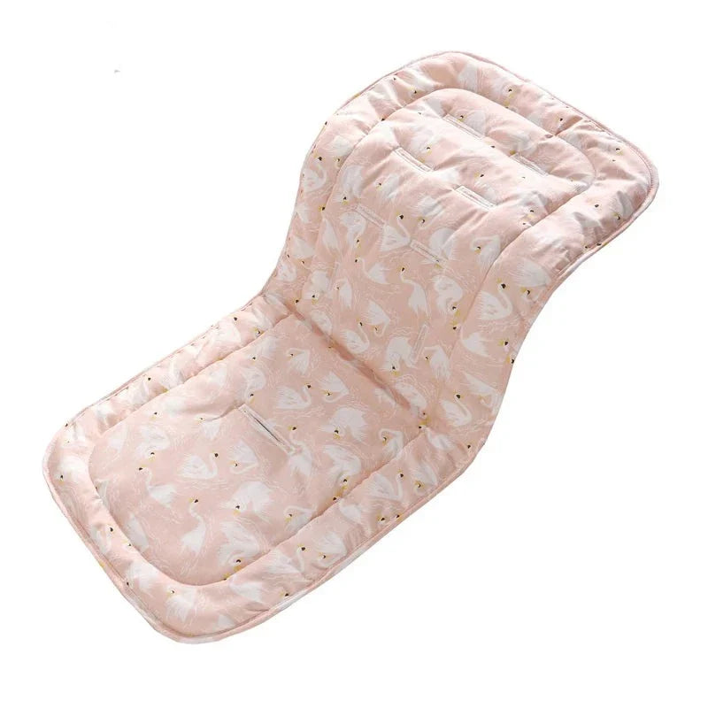 Comfortable cotton baby stroller liner, designed for all-season use and easy cleaning