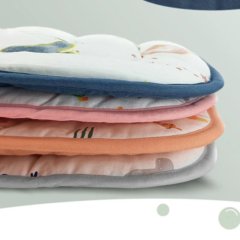 Universal baby stroller seat cushion, breathable cotton mat for newborn and toddler