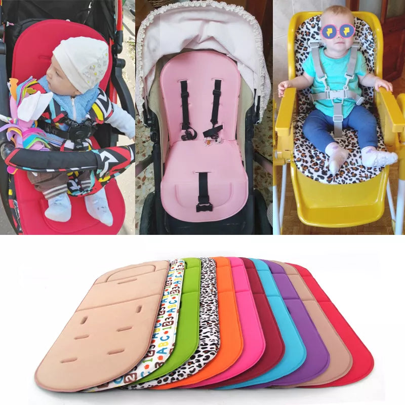 Baby Stroller Seat Cushion, universal cotton comfort pad for infants in baby transport