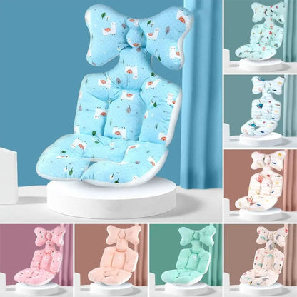 Baby stroller seat pad, soft cotton comfort cushion, breathable, infant support