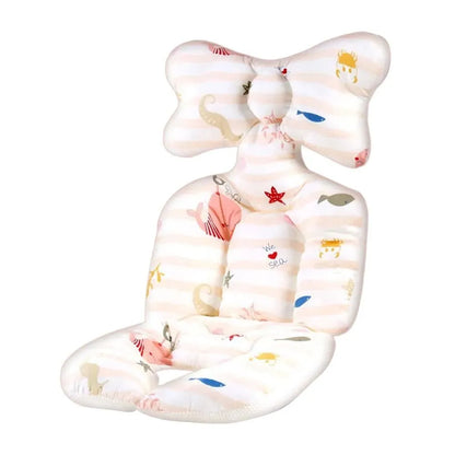 Infant comfort cushion, cotton stroller liner, soft support for babies