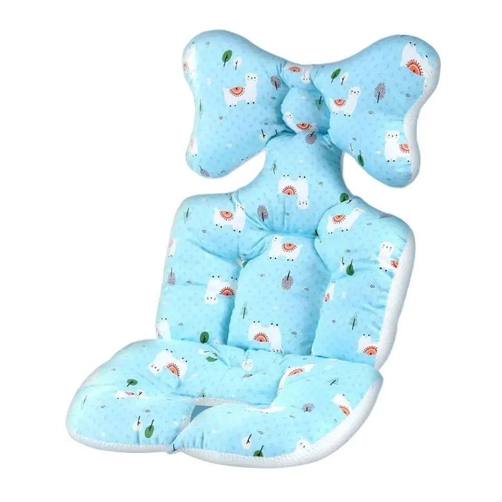 Universal cotton baby seat pad, designed for ultimate infant comfort and support
