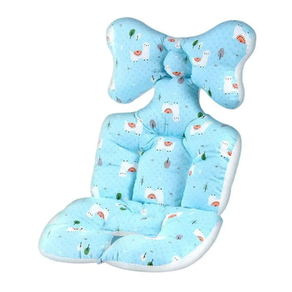 Universal cotton baby seat pad, designed for ultimate infant comfort and support