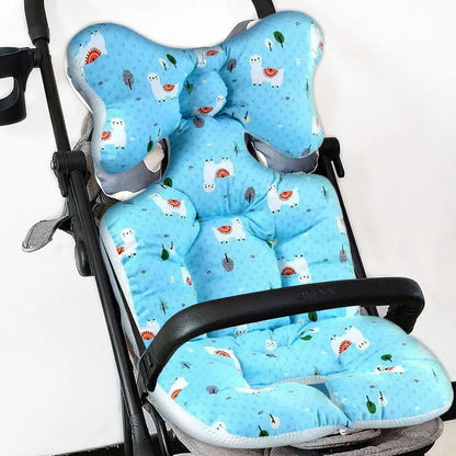 Cotton baby seat pad for stroller, newborn essential, comfortable infant cushion