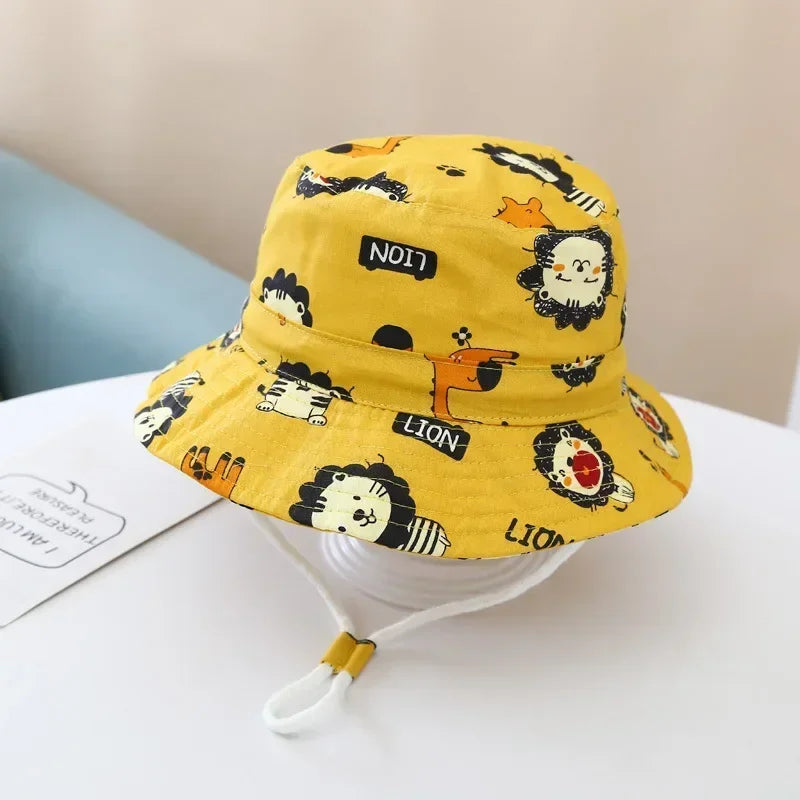 Summer hat for kids, stylish and protective, adjustable for growing children