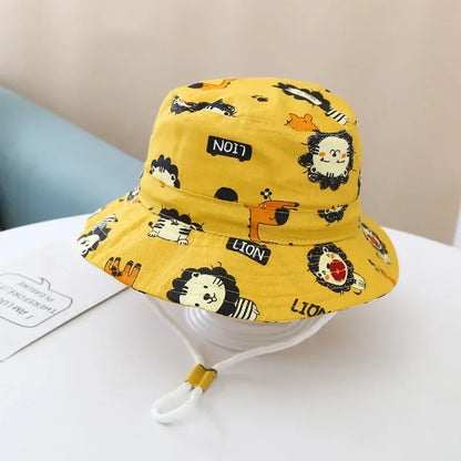 Summer hat for kids, stylish and protective, adjustable for growing children