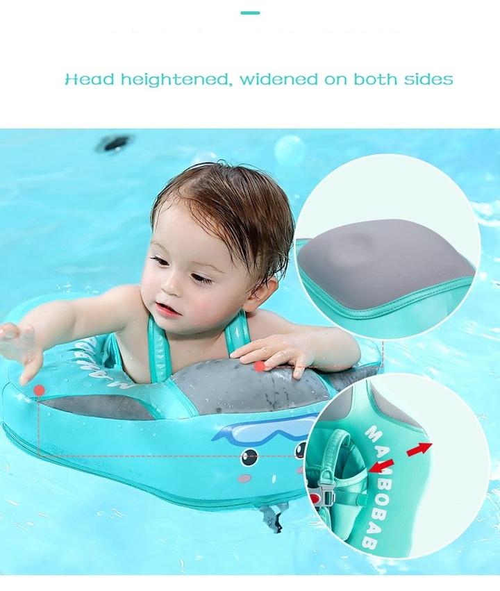 Infant water safety solution: Baby Swim Trainer Ring & UPF50+ sun protection canopy
