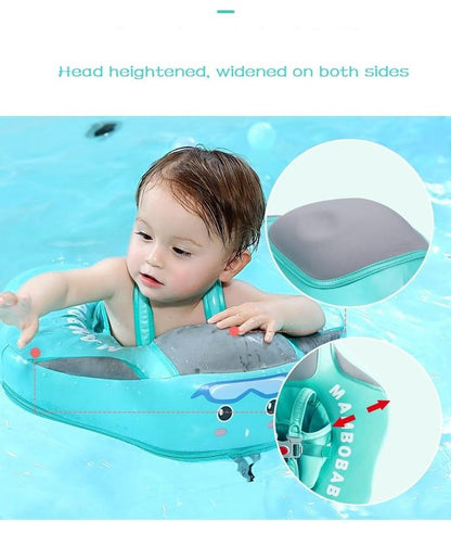 Infant water safety solution: Baby Swim Trainer Ring & UPF50+ sun protection canopy