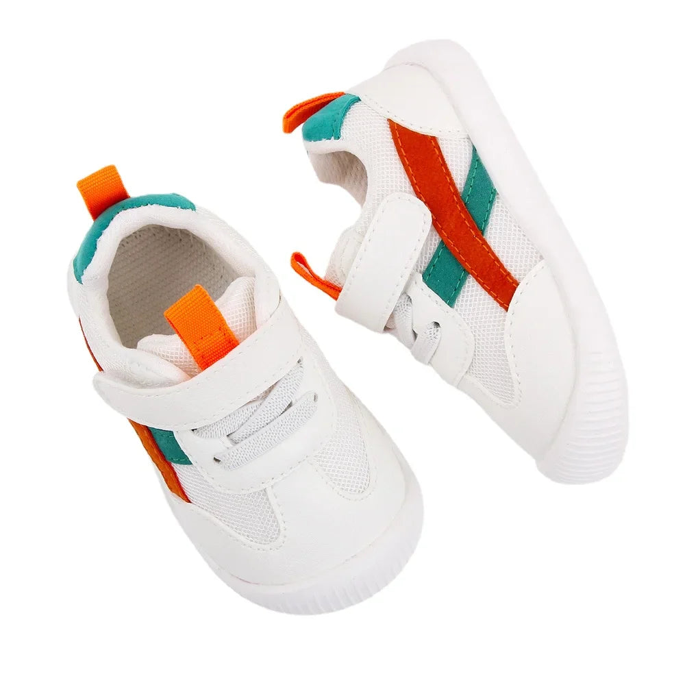 Unisex baby toddler mesh breathable first walker shoes, perfect for growing feet