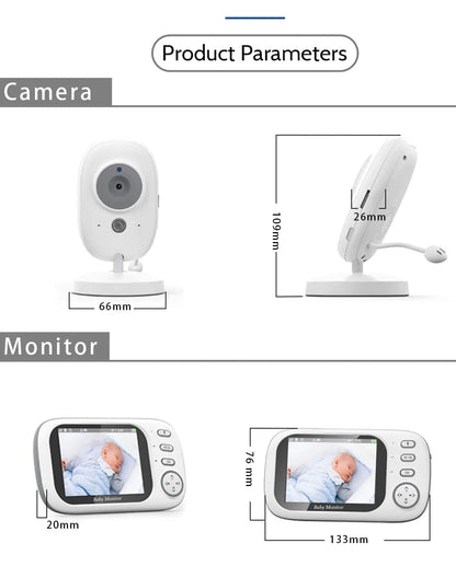 Baby monitor as a perfect baby gift, offering essential newborn safety features.