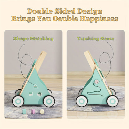 Educational baby walker designed to aid first steps and encourage active learning for kids.