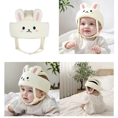 Unisex baby head protector helmet, lightweight and breathable, ideal for active babies