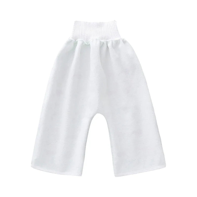 Infant nappy: adjustable reusable waterproof diaper pants with cute animal print.