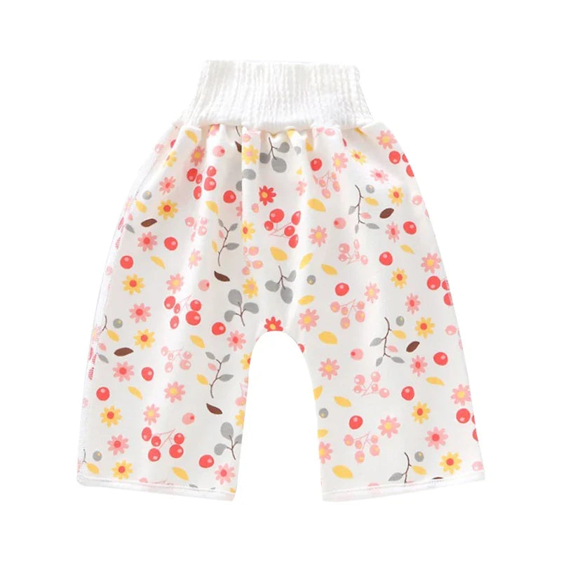 Eco-friendly reusable waterproof diaper pants for babies, a baby clothing essential.