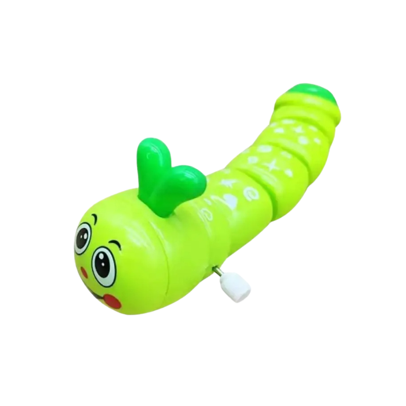 Unisex wind-up crawling toy, a fun developmental infant toy for learning and play.