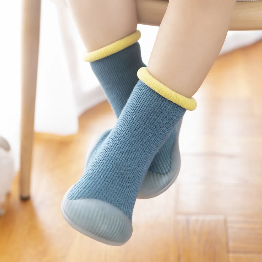 Newborn anti-slip soft sole sock shoes, gentle and warm