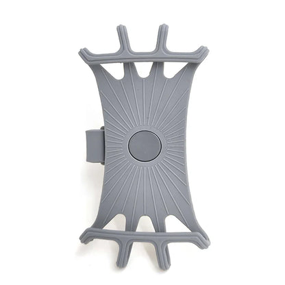 View of the universal 360 rotatable phone holder from multiple angles, highlighting its robust design and flexibility.