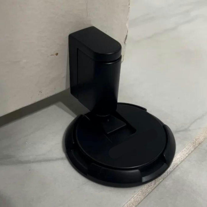 Strong magnetic door stopper, bronze. Self-adhesive design provides reliable door holding & wall impact prevention.