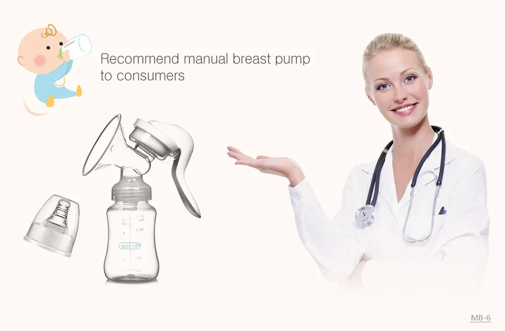 High-quality BPA-free manual breast pump, a reliable tool for maternity and infant feeding