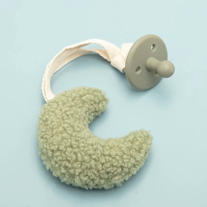 BPA-Free Silicone Baby Pacifier Holder Clip