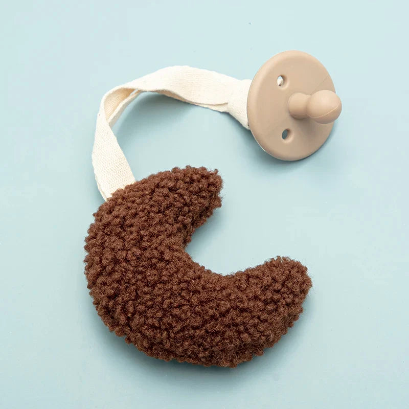 BPA-Free Silicone Baby Pacifier Holder Clip