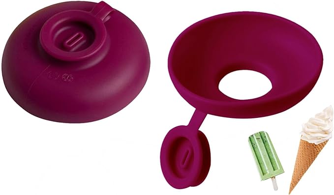 Ergonomically designed silicone ice cream holder for toddlers, promoting independent and mess-free eating experiences