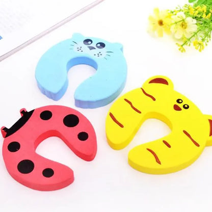 Elephant design baby safety door stopper, effectively prevents door from slamming on little fingers.