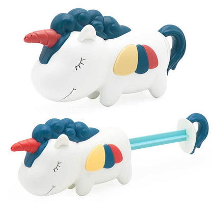 Cartoon animal water gun toy in vibrant colors, perfect for kids' pool and beach summer fun.